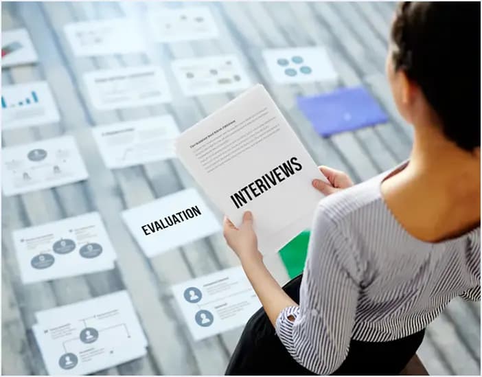 Evaluation and Interviews