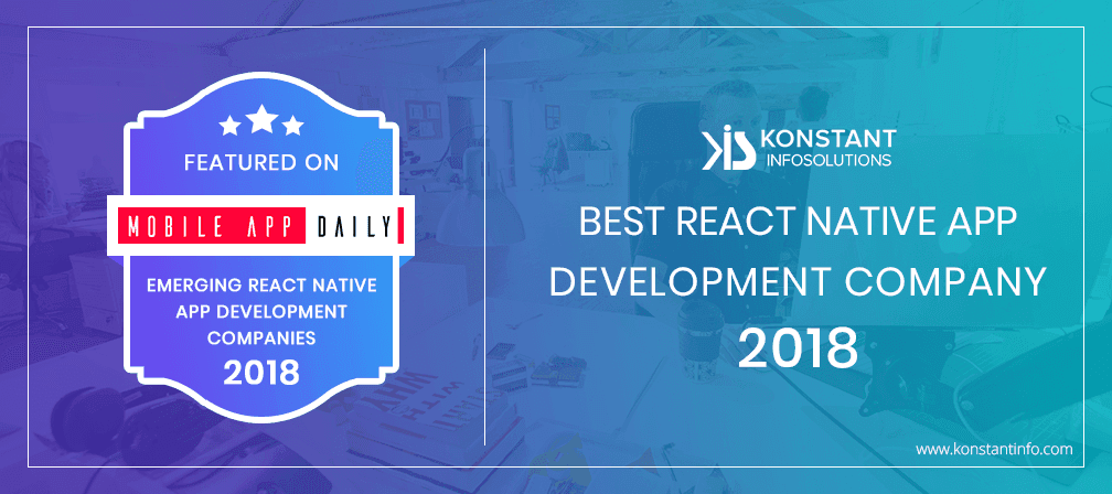 Konstant Gets Named Among Best React Native Developers 2018
