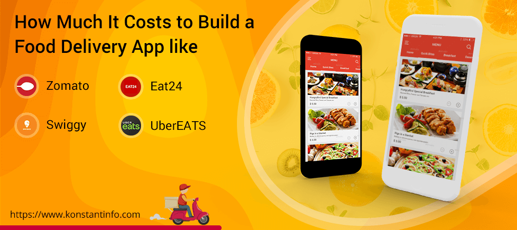 Costs to Build a Food Delivery App like Zomato, Swiggy ...