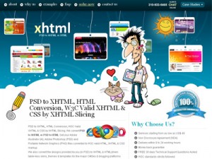 PSD to XHTML