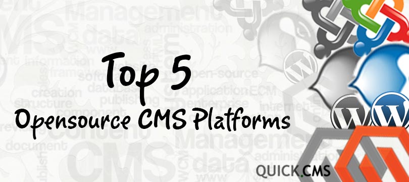 Top 5 Opensource CMS Platforms