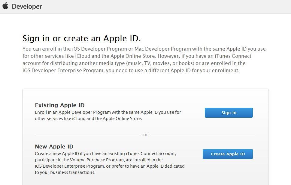 create an Apple Id