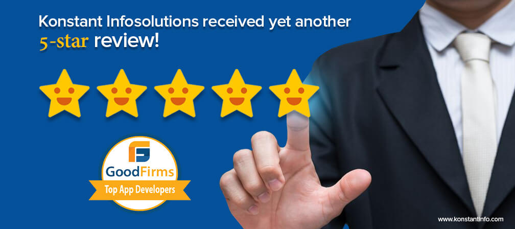 Konstant Infosolutions Received Yet Another 5-Star Review!