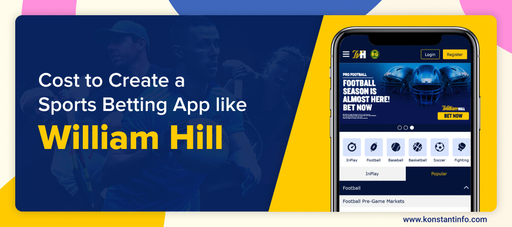 How Much Does It Cost to Create a Sports Betting App like William Hill?