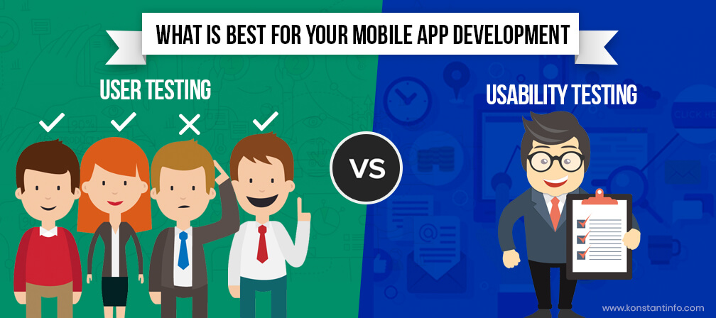 Usability Testing vs. User Testing – What is Best for Your Mobile App Development