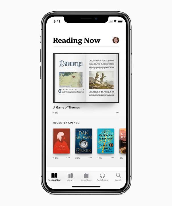 iOS 12 Apple Books