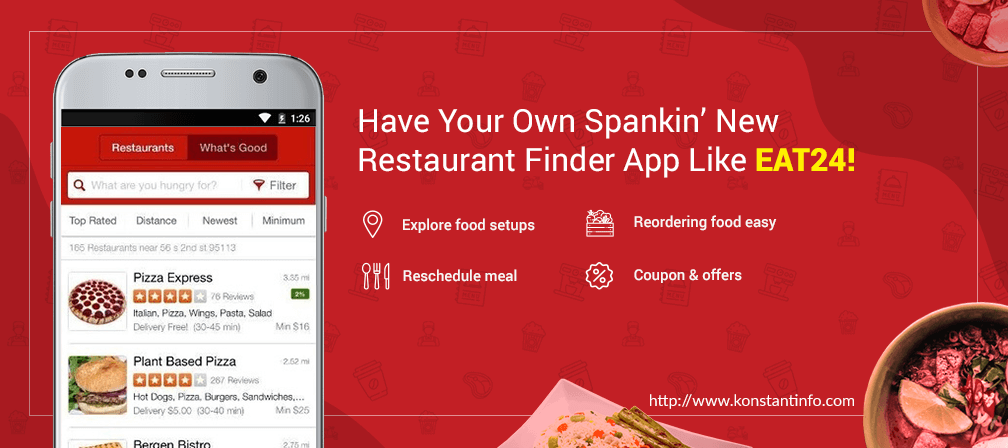 Have Your Own Spankin’ New Restaurant Finder App Like EAT24 (Grubhub)!