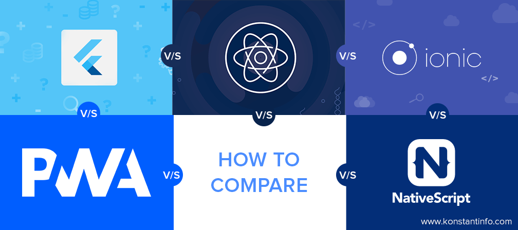 How Do Sequencers Like React Native vs Flutter vs Ionic vs NativeScript fare-thee-well as Compared to PWA?