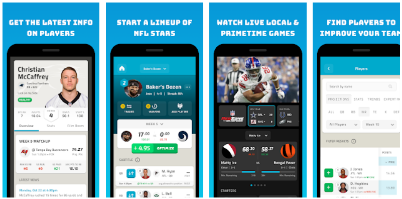 NFL FANTASY APP