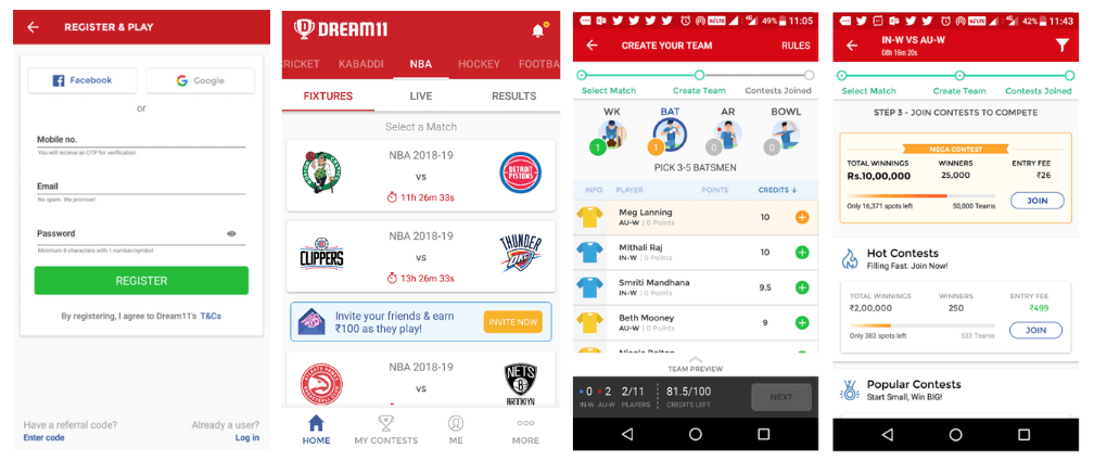 How Dream11 works