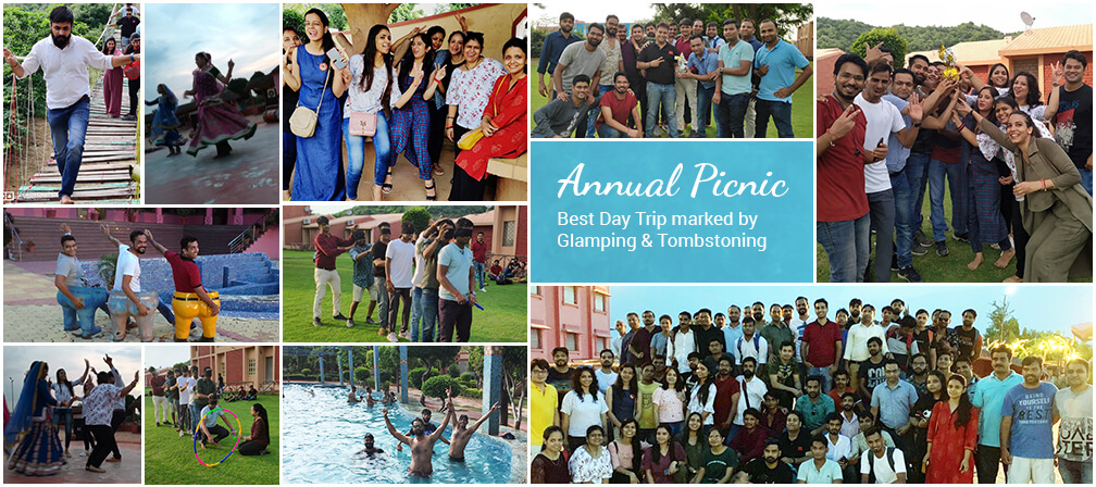 #Annual Picnic: Best Day Trip Marked by Glamping & Tombstoning