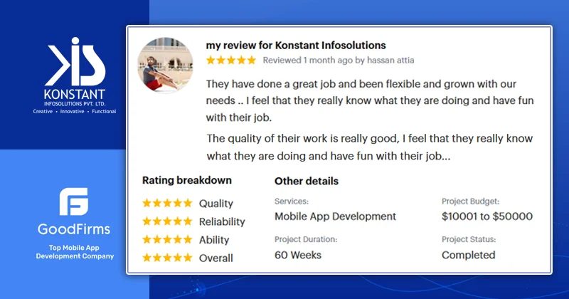 goodfirms 5 star reviews