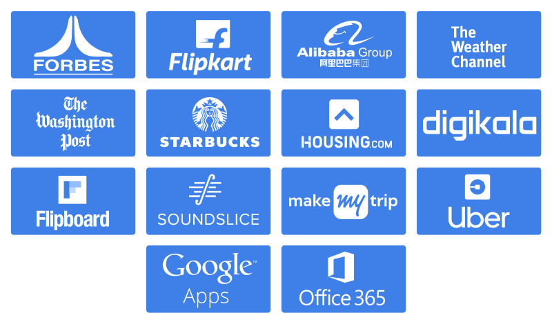 companies using pwa framework