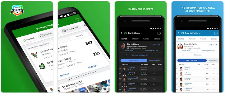 espn fantasy sports app