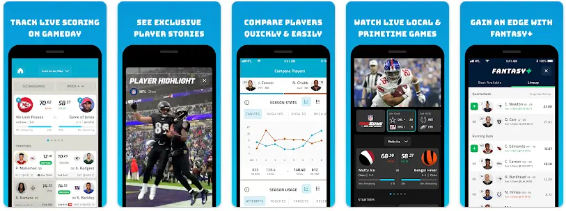 nfl fantasy football app