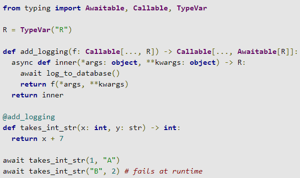 parameter specification variables