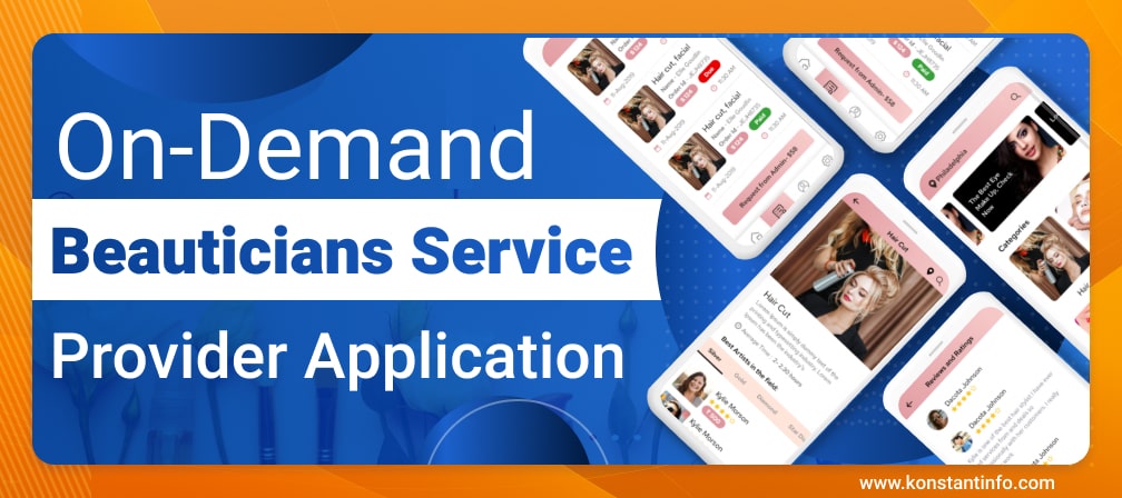 Portfolio – On-Demand Beauticians Service Provider Application