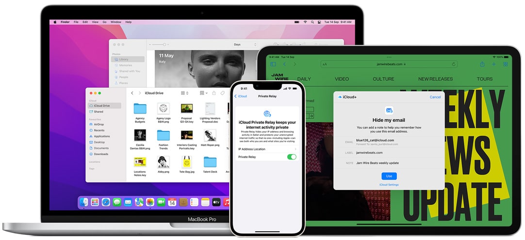 icloud new ios 15 features