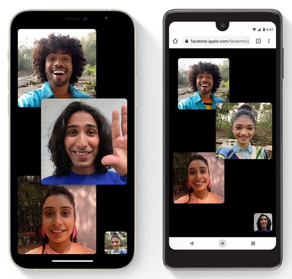 invite anyone to facetime new ios 15 features
