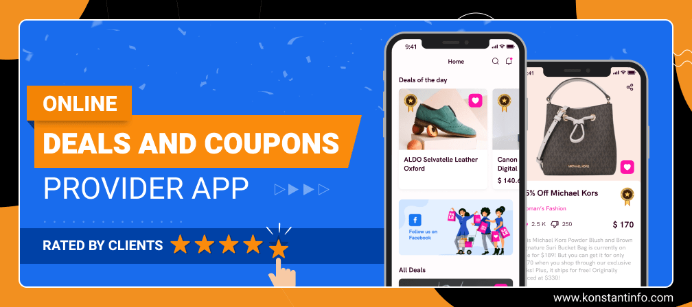 Portfolio – Online Deals and Coupons Provider App