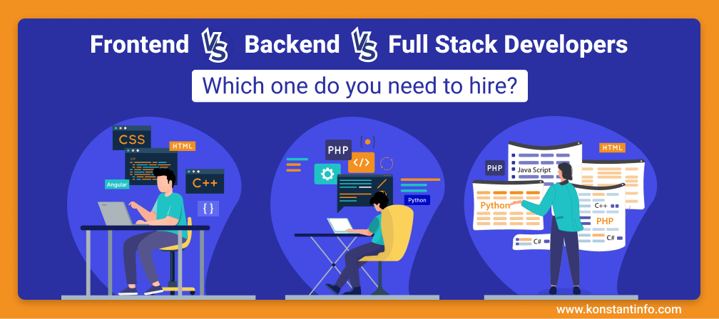 Frontend vs Backend vs Full Stack Developers: Which One Do You Need to Hire?