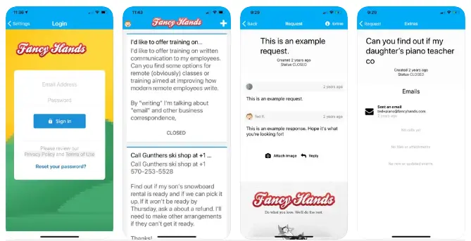 fancy-hands app