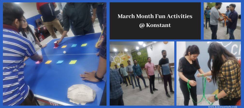 March Month Fun Activities @ Konstant