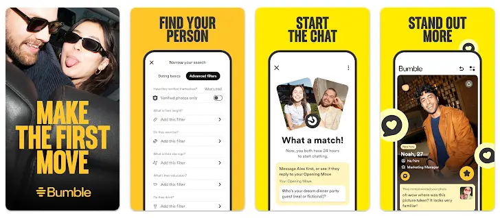 bumble dating app