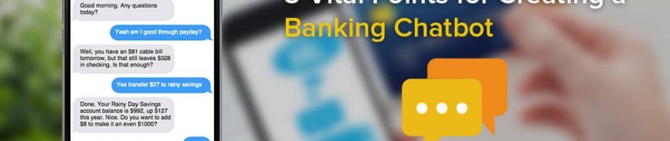 Creating a Banking Chatbot