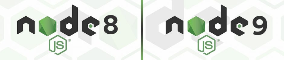 Node.js 8 and Node.js 9