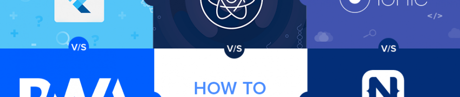 React Native vs Flutter vs Ionic vs NativeScript vs PWA