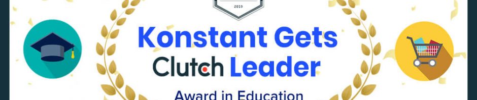 clutch award for education and ecommerce app