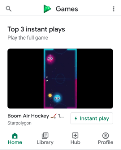 instant app and app clip