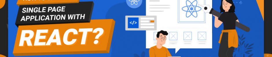 create single page application with react