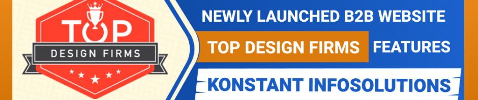 Top Design Firms Features Konstant Infosolutions