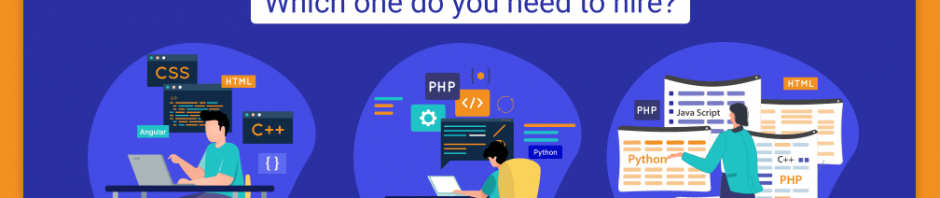 Frontend vs Backend vs Full Stack Developers