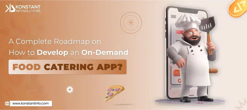 on-demand food catering app