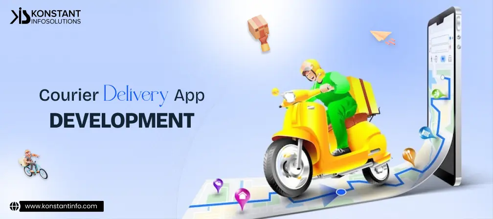 courier delivery app development