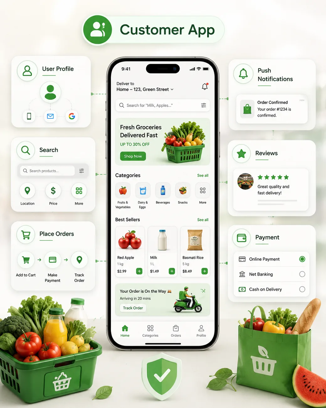 customer app