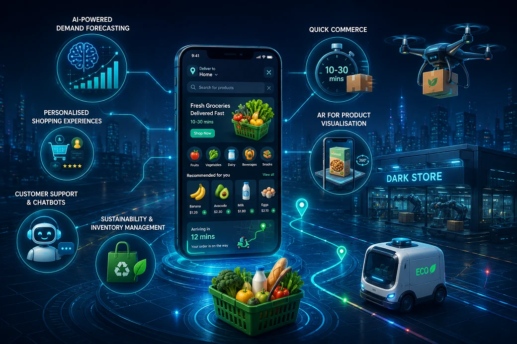 Future of grocery delivery apps